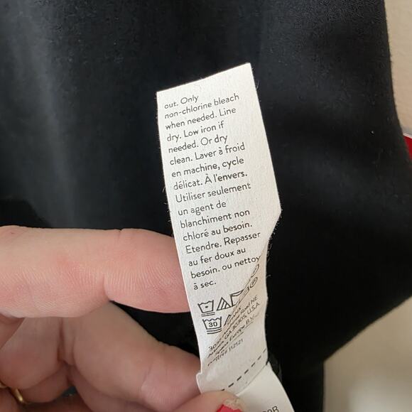 NEW Spanx Black Ponte Overlay Sleeveless Classic Fitted Midi Dress Size 2X - Picture 10 of 11